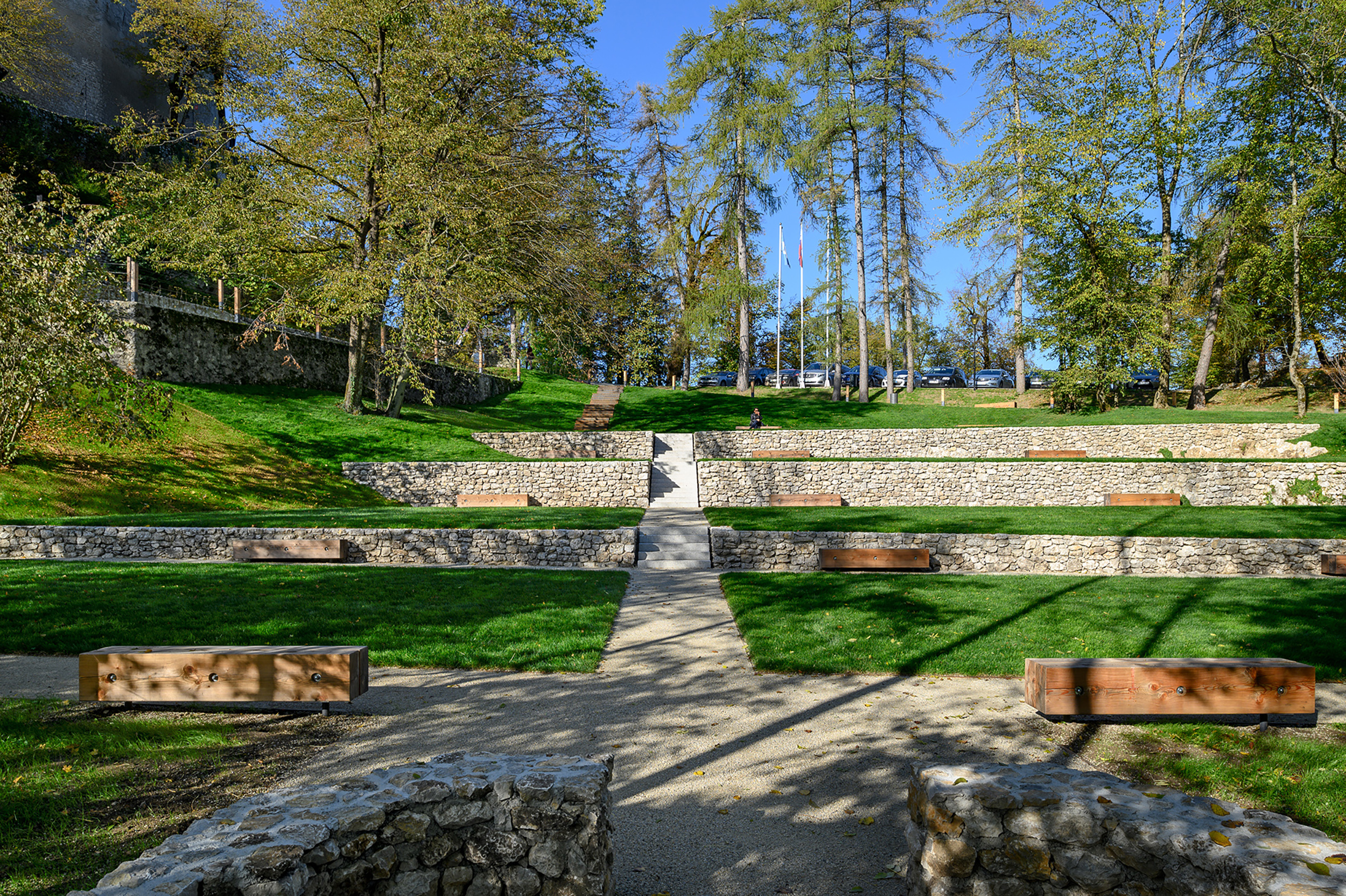 bruto bled grad jezero lake castle grajski park