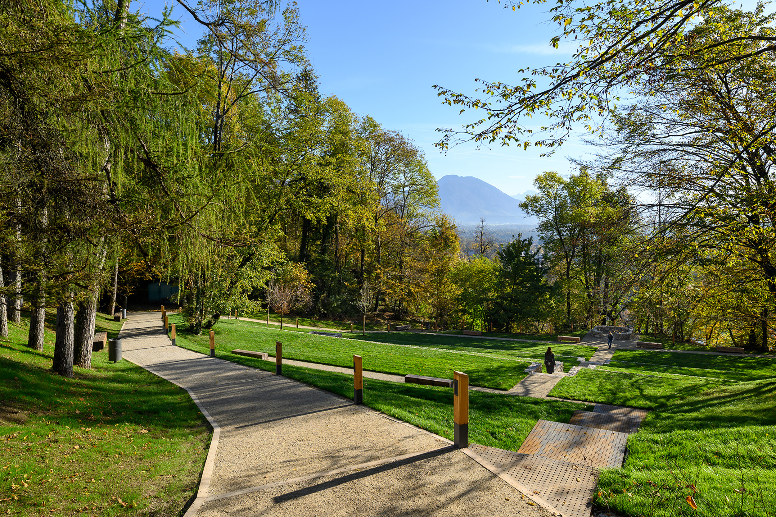 bruto bled grad jezero lake castle grajski park