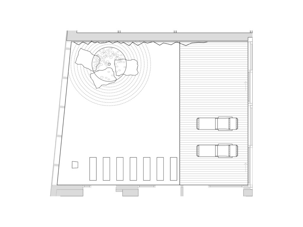 situla atrij japonski vrt atrium japanese garden zen plan